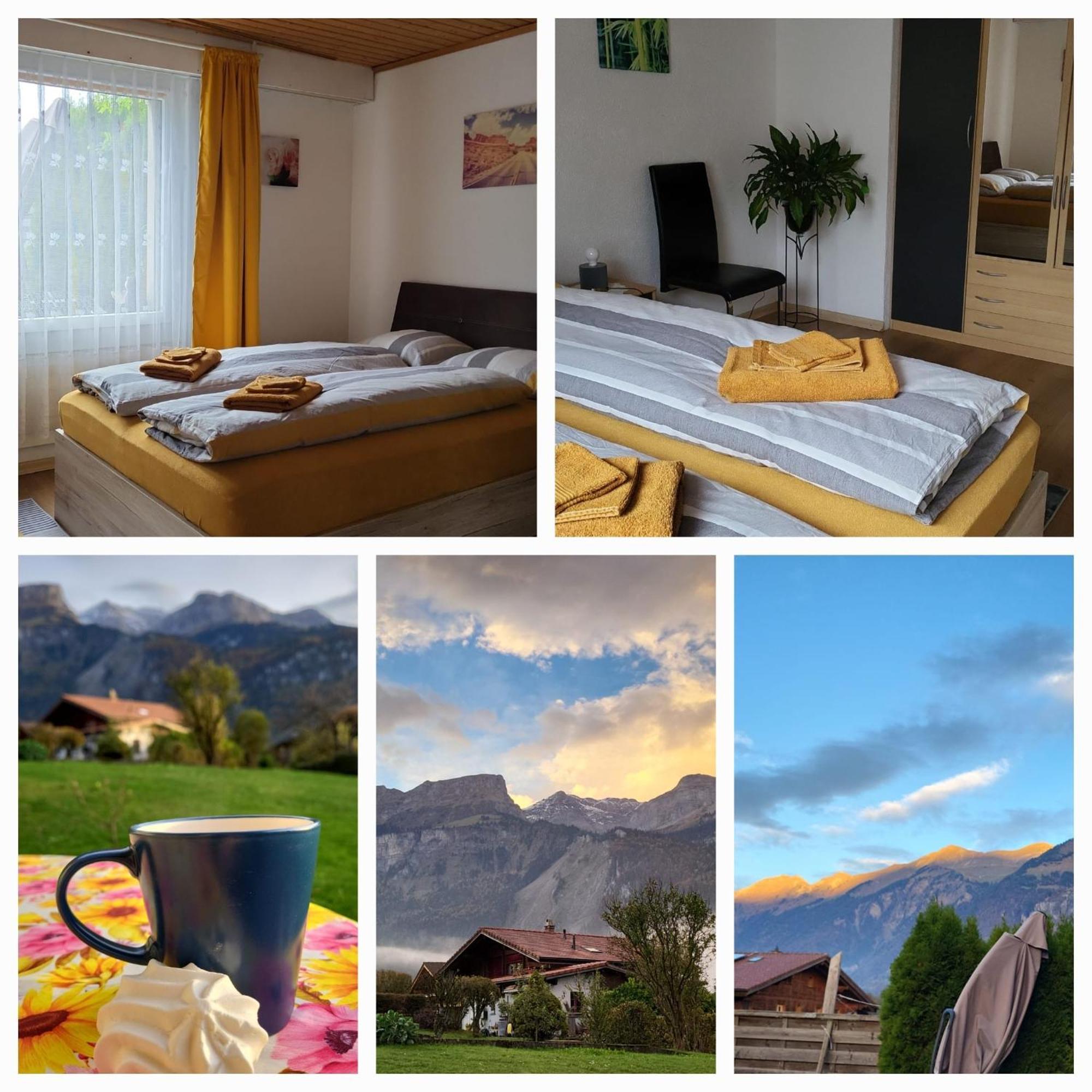 ברינץ Ferienwohnung Sonnenseite Brienz מראה חיצוני תמונה