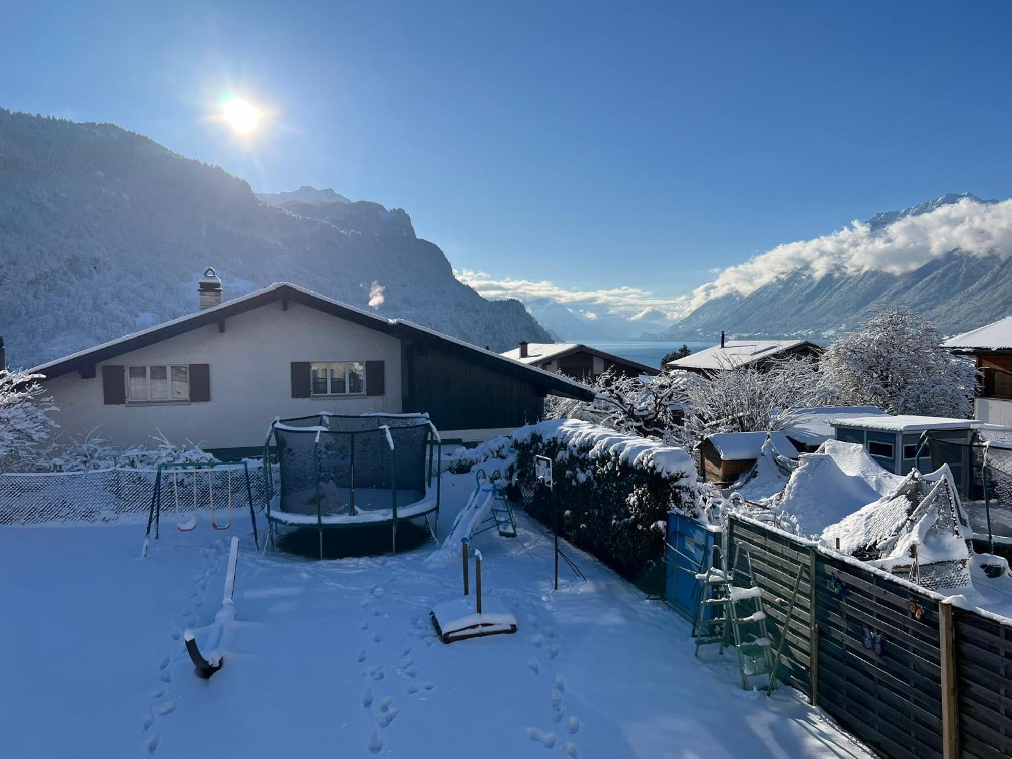 ברינץ Ferienwohnung Sonnenseite Brienz מראה חיצוני תמונה